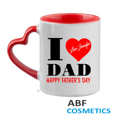 Customize Heart shaped mug