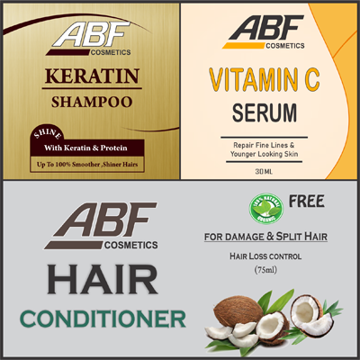 Keratin Shampoo & Vitamin C Serum