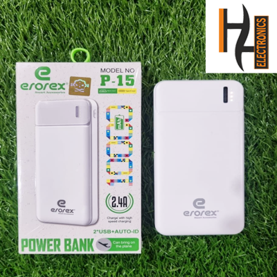 erorex  P-15 powerbank 2.4 a  10000mah