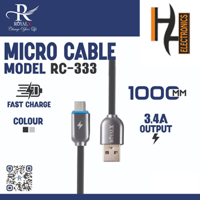 Royal RC-333 Mirco Cable  3.4A