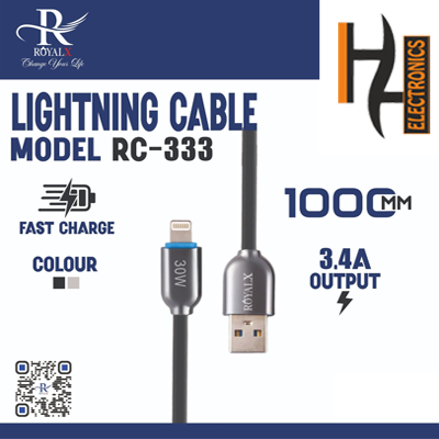 Royal RC-333 Iphone  Cable  3.4A