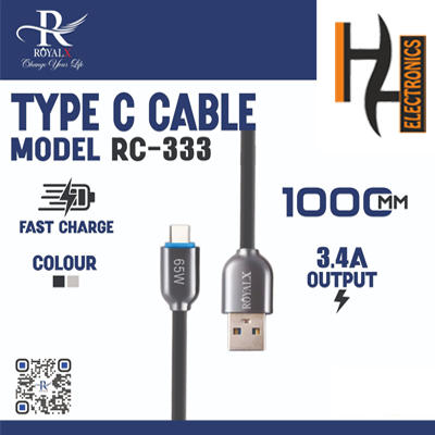 Royal RC-333 Type C Cable  3.4A