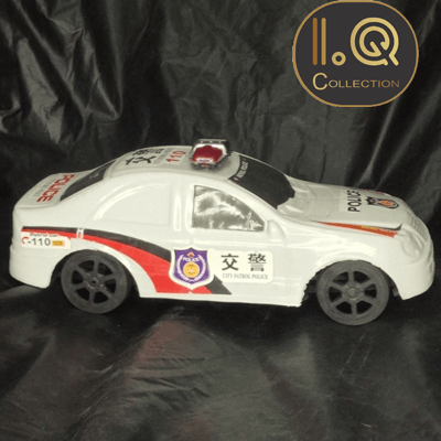 Plastic Police Car  Sr.0.18