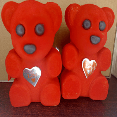 Red Bear pair set (Gifts)