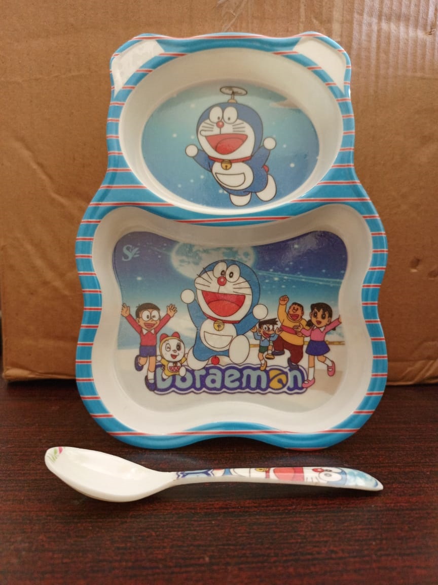 Burger tray for kids (doremon)