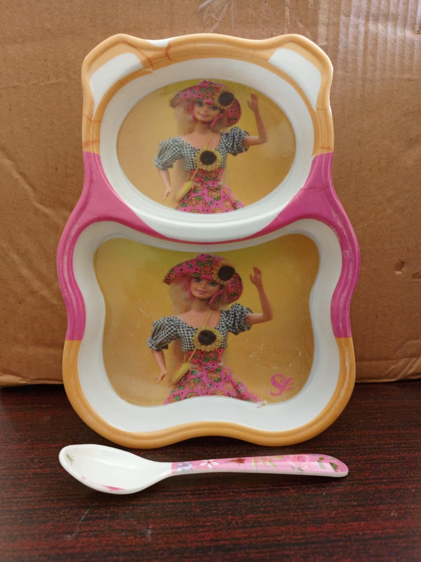 Burger tray for kids (Barbie)