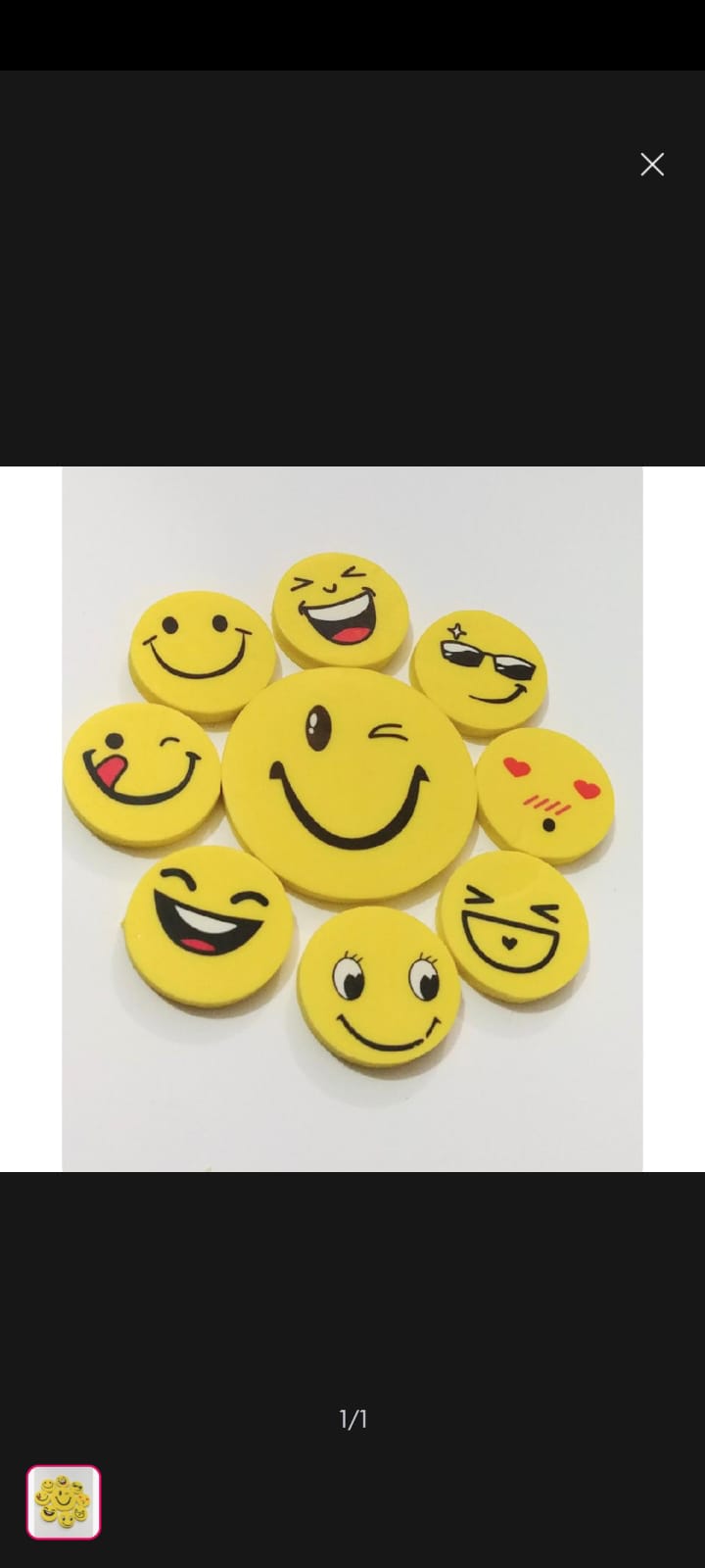 Emoji Eraser (12 piece)