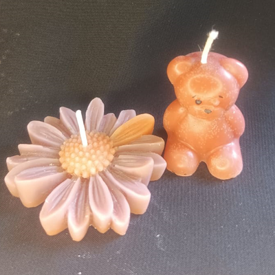 Fancy Bear Candles 2